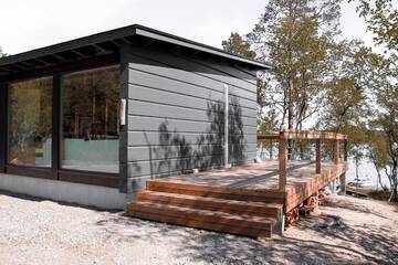Фото номера Вилла с 1 спальней Виллы Villa Váibmu г. Инари 85