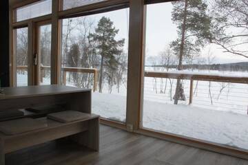 Фото номера Вилла с 1 спальней Виллы Villa Váibmu г. Инари 68