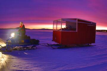 Фото Кемпинги Lake Inari Mobile Cabins г. Инари 1