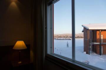 Фото номера Двухместный номер с 2 отдельными кроватями Отель Hotel Inari г. Инари 7