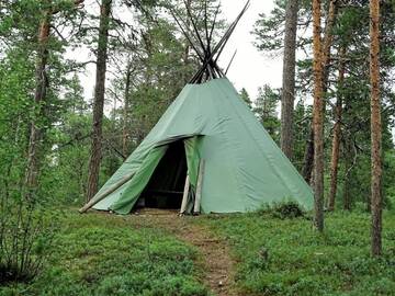 Фото номера Дом с 1 спальней Дома для отпуска Cabin at Huskies Farm г. Инари 20