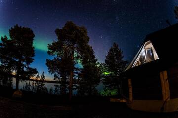 Фото номера Коттедж Aurora Отель Wilderness Hotel Inari &amp; Igloos г. Инари 8