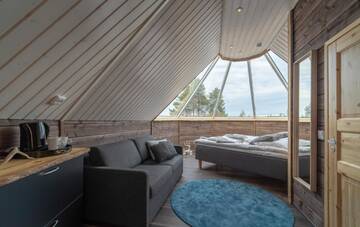 Фото номера Коттедж Aurora Отель Wilderness Hotel Inari &amp; Igloos г. Инари 5